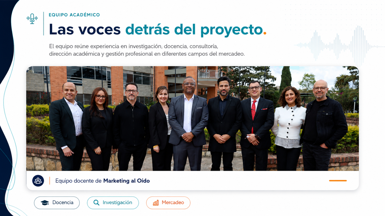 Equipo docente de Marketing al Oído